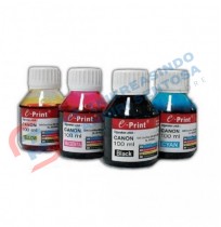 E-PRINT Black Bulk Ink Reguler 100 ml (For Canon, Epson, HP, Brother)